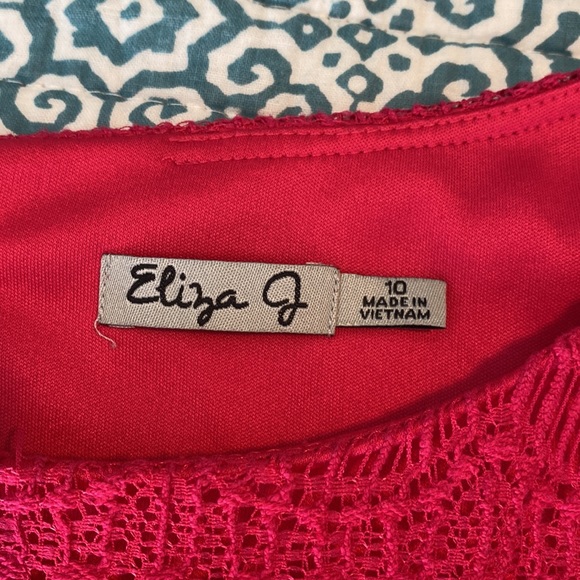 Eliza J Lace Pink Dress size 10 - Picture 10 of 14